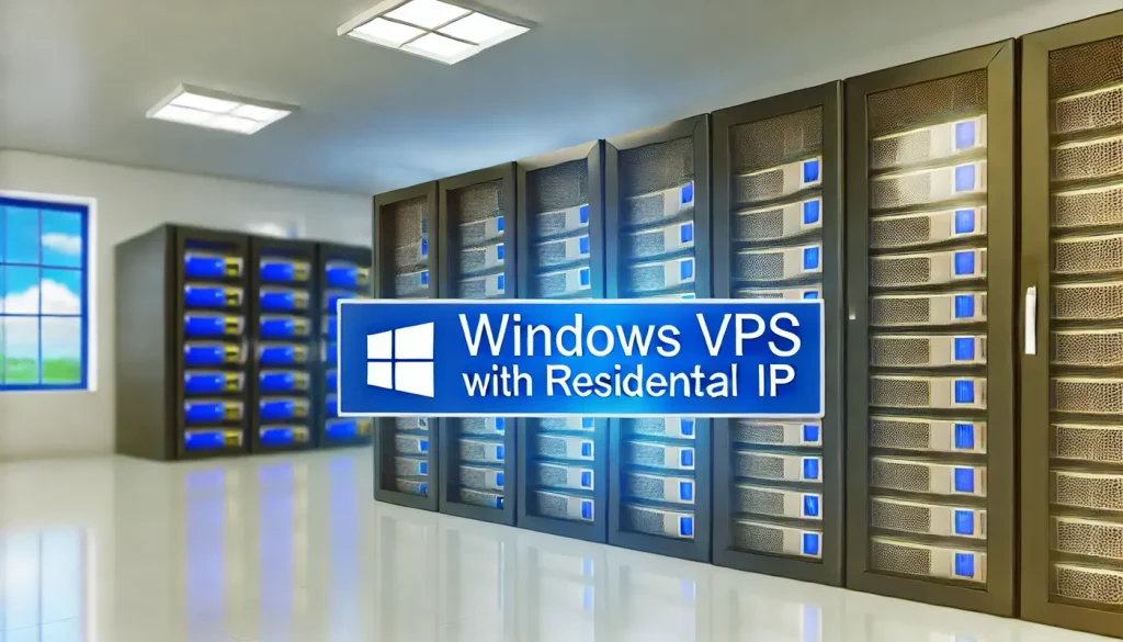 Windows VPS With Residential IP