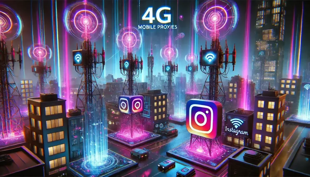 4G Mobile Proxies for Instagram