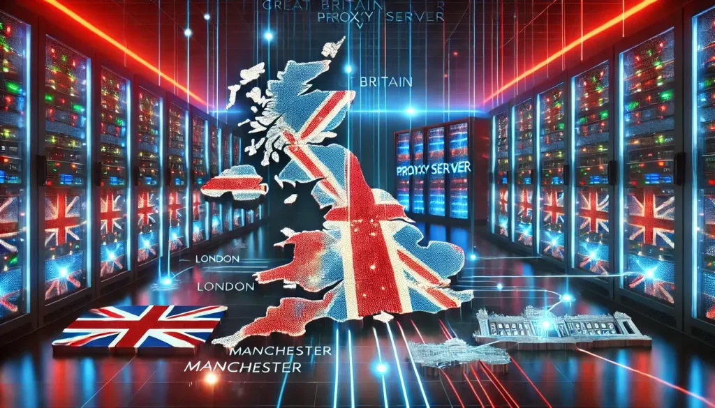 Great Britain Proxy Server