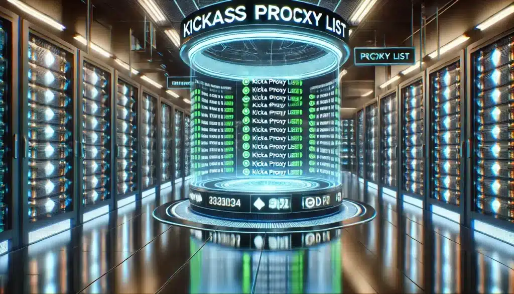 Kickass Proxy List