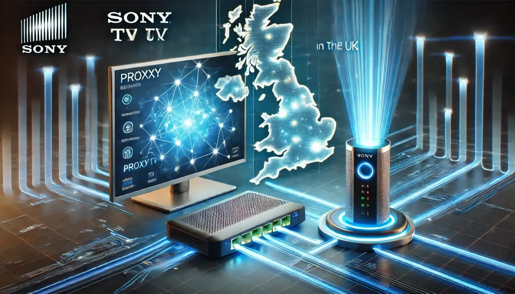 Proxy for Sony TV UK