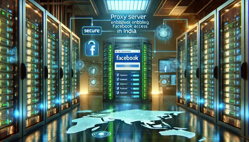 Proxy Server for Facebook in India