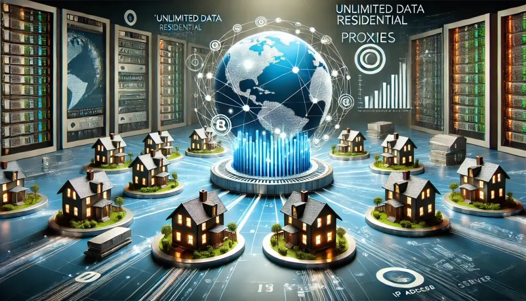 Unlimited Data Residential Proxies